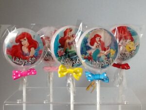 Little mermaid lollipops