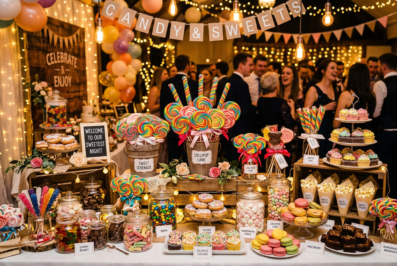 Lolly Tables - Candy Tables with lollipops